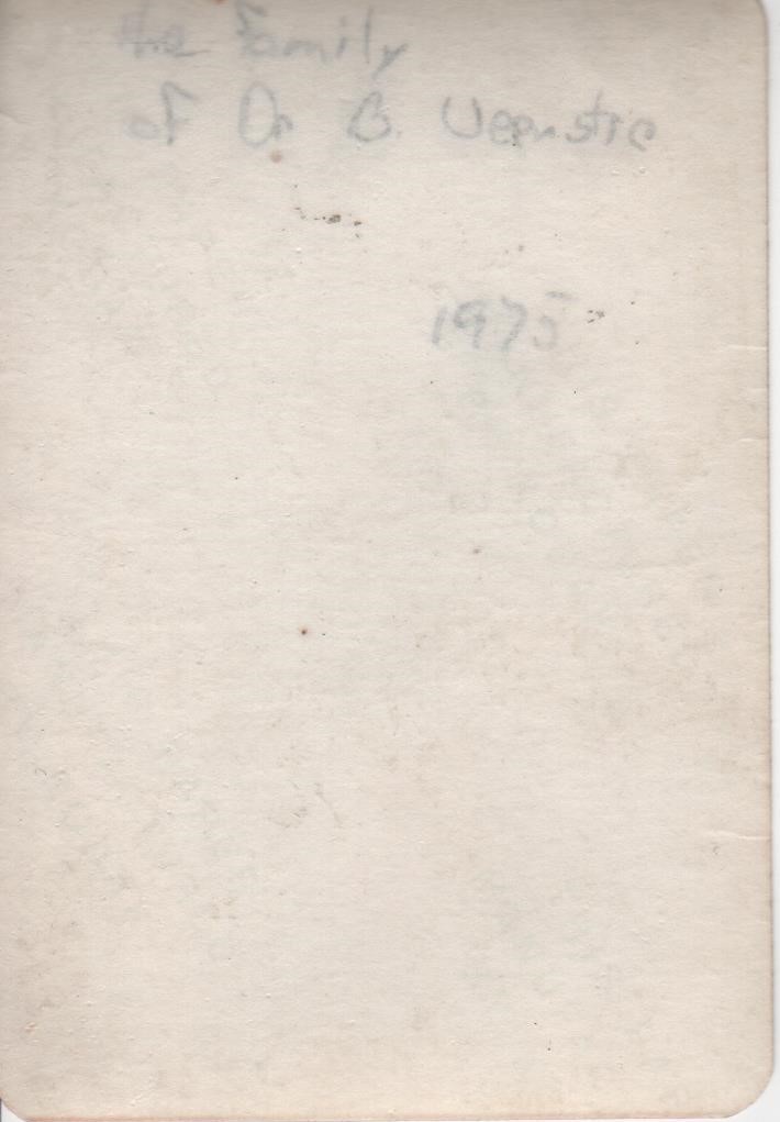 Bernard & Lois Veenstra Family - ™Photo 1975 b