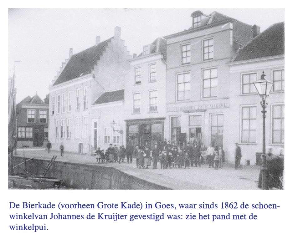 Johannes de Kruijter - Shoe Shop since 1862, from Familieboek