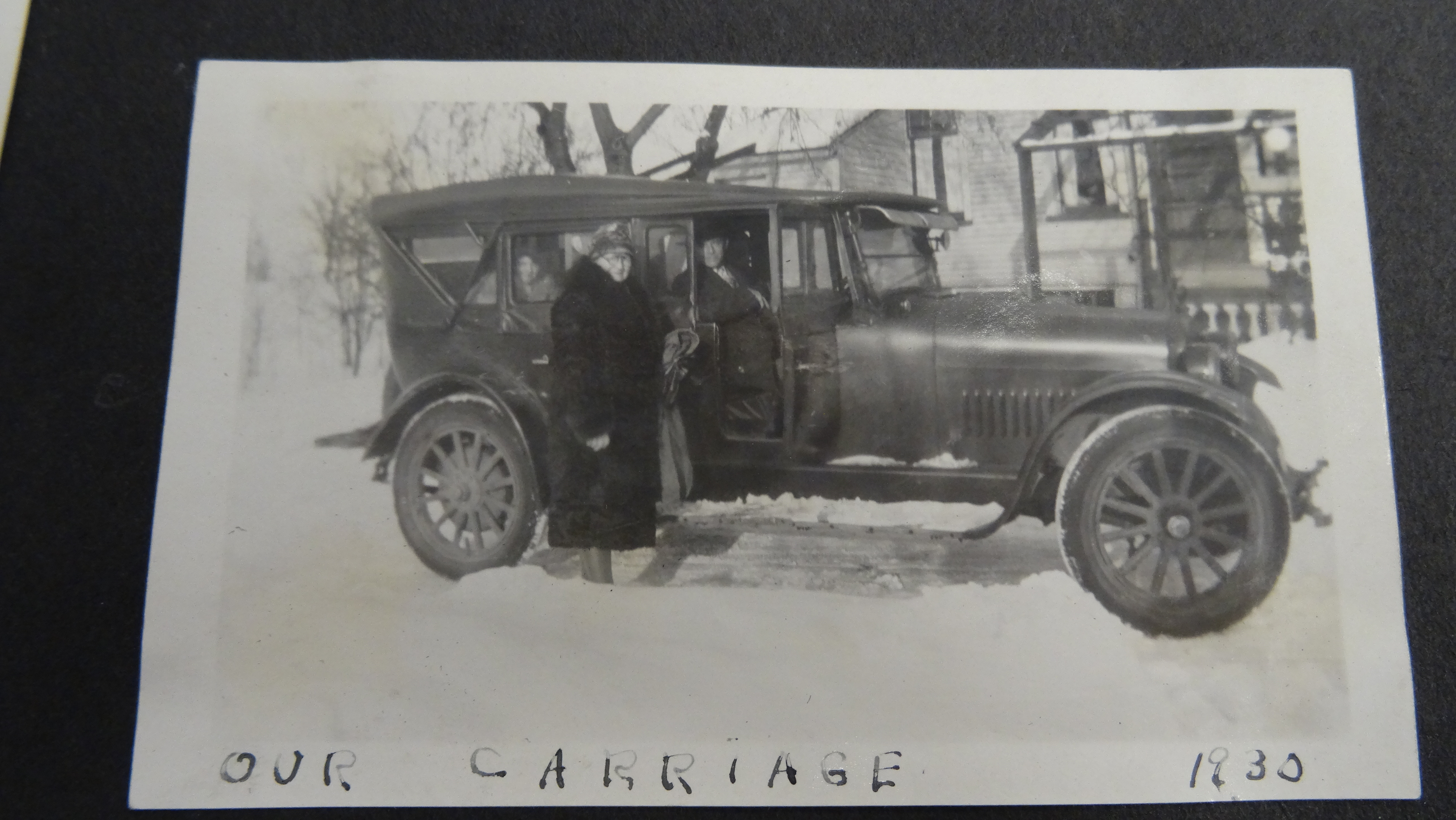 Ruth Nellie Collctn - ™Photo, G.V.S.U., Our Carriage 1930
